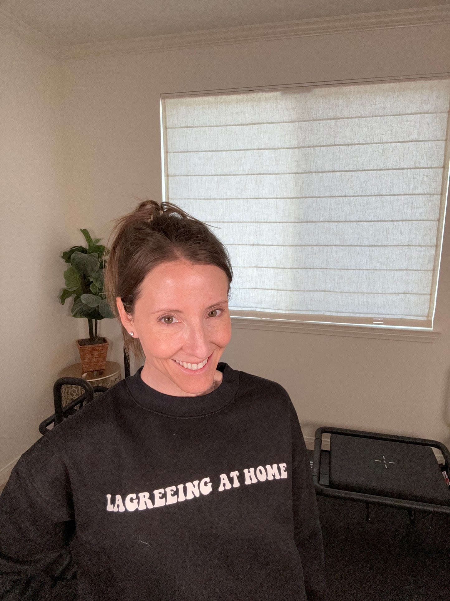 In My Lagree Living Room Era Sweatshirt - Black